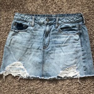 American Eagle Jean Skirt
